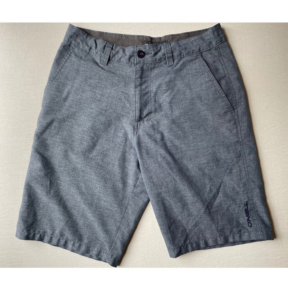 O'Neill Men's Size 30 Gray Chino Shorts 9.5" Inseam‎ Casual Beach